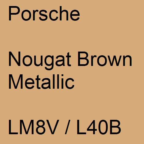 Porsche, Nougat Brown Metallic, LM8V / L40B.